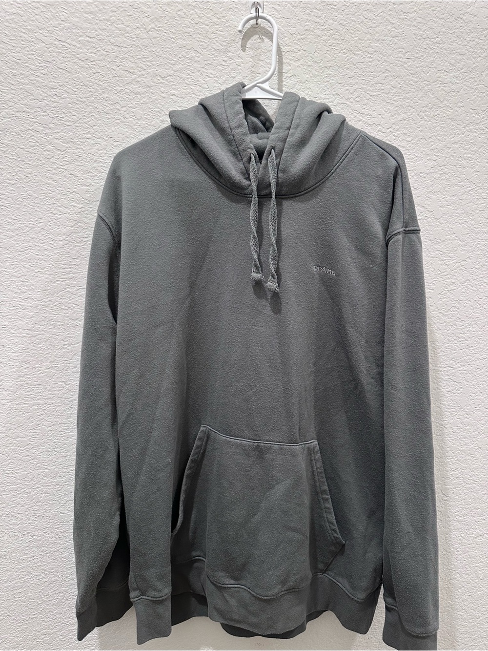 Prana Men's‎ Pullover Hoodie Size XL Charcoal Long Sleeve